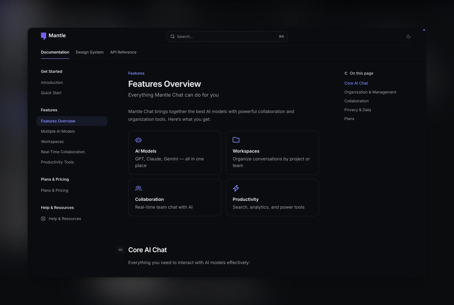 New Docs Portal