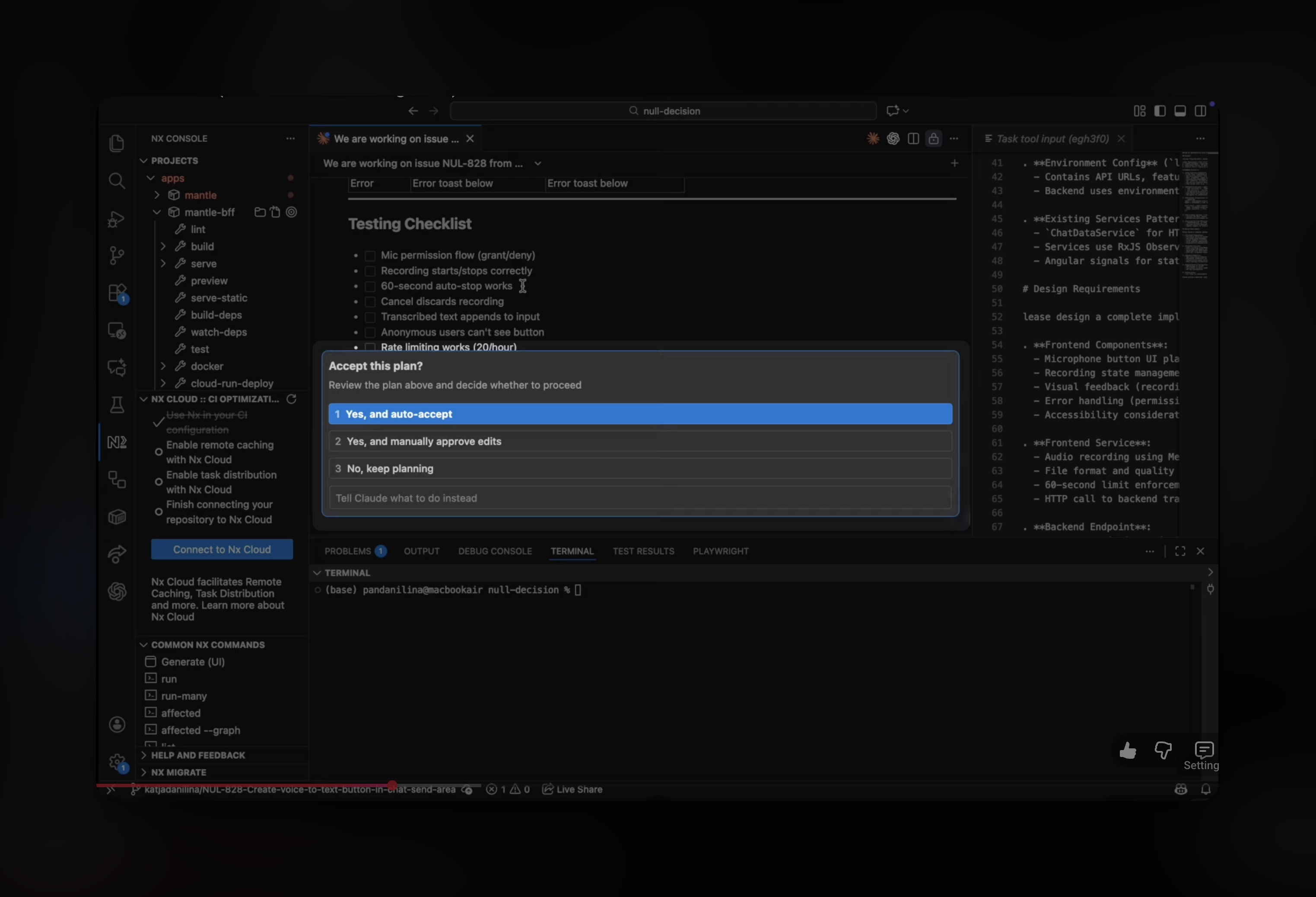 Mantle Chat: Best Practices for Coding with Agents